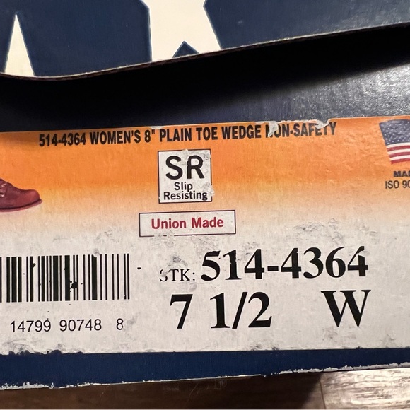 Thorogood 8” work boot - Picture 4 of 4